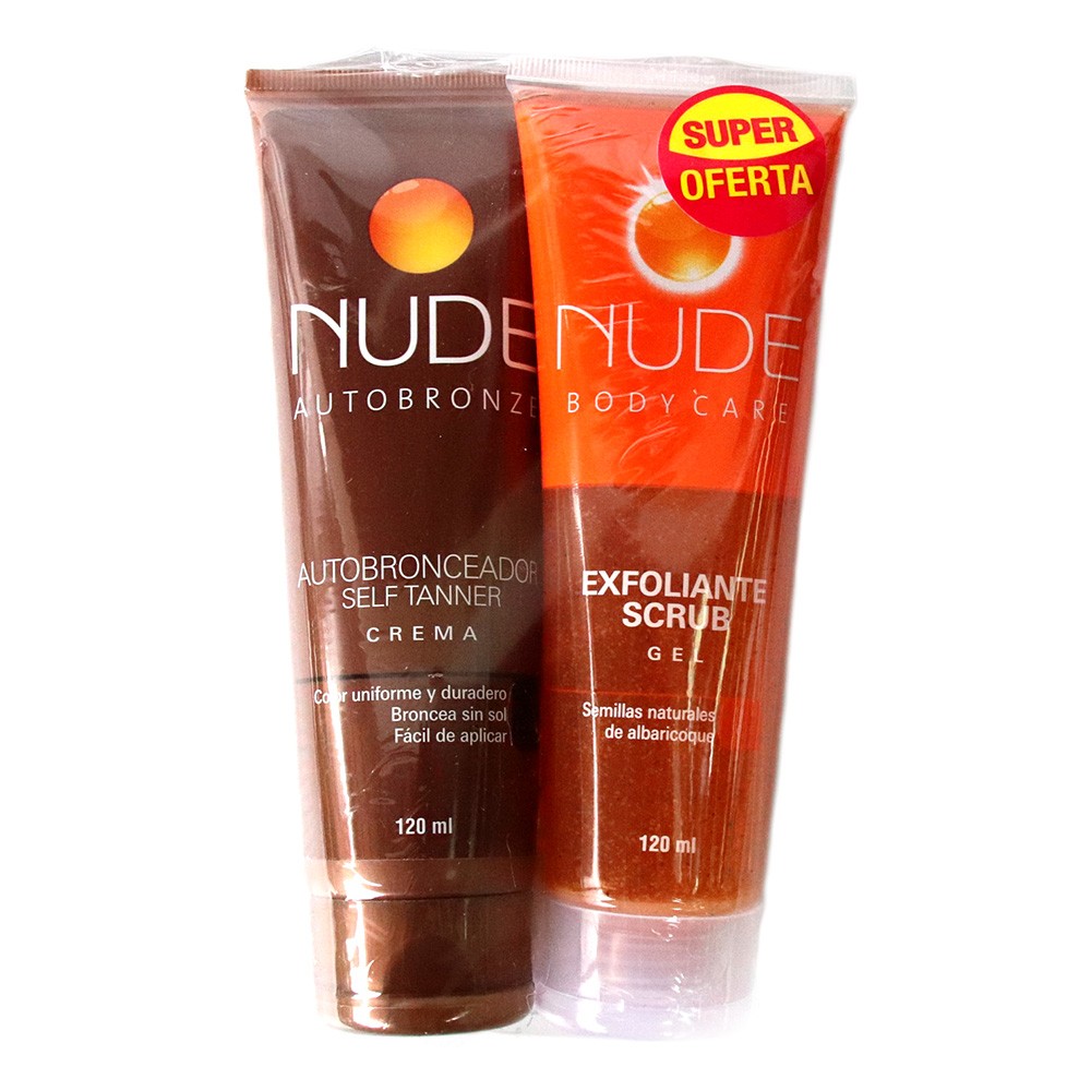 AUTOBRONCEADOR CREMA NUDE+EXFOLIANT*240G