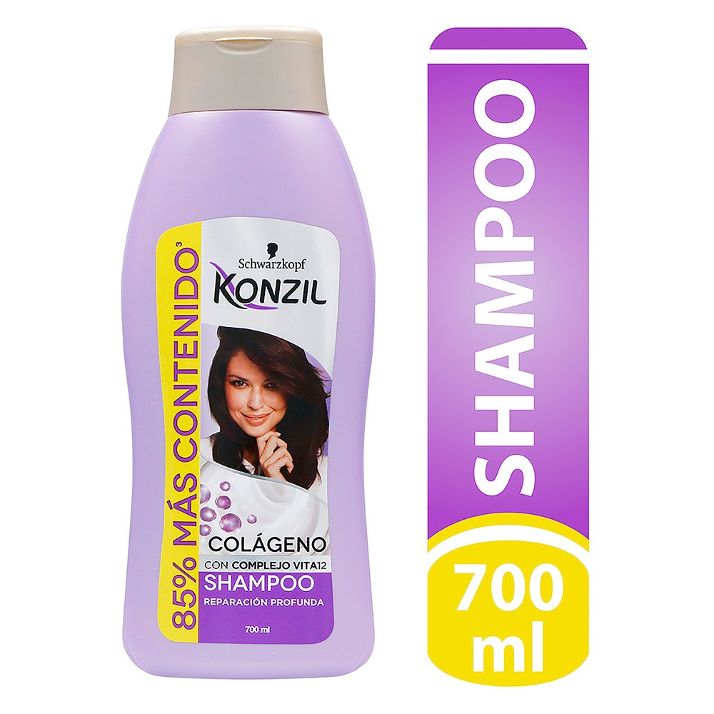 SHAMPOO REPARACIÓN COLÁGENO KONZIL 700ML
