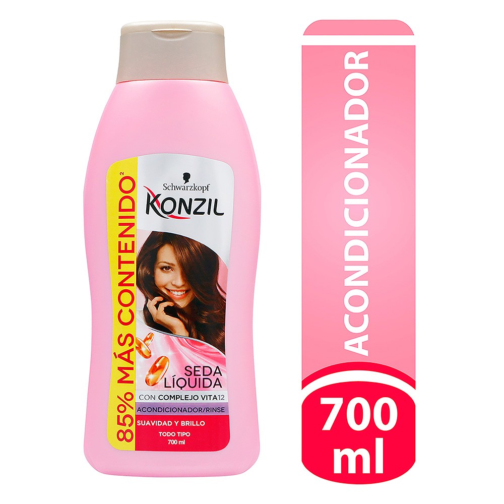 ACONDICIONADOR SEDA LIQUIDA KONZILX700ML