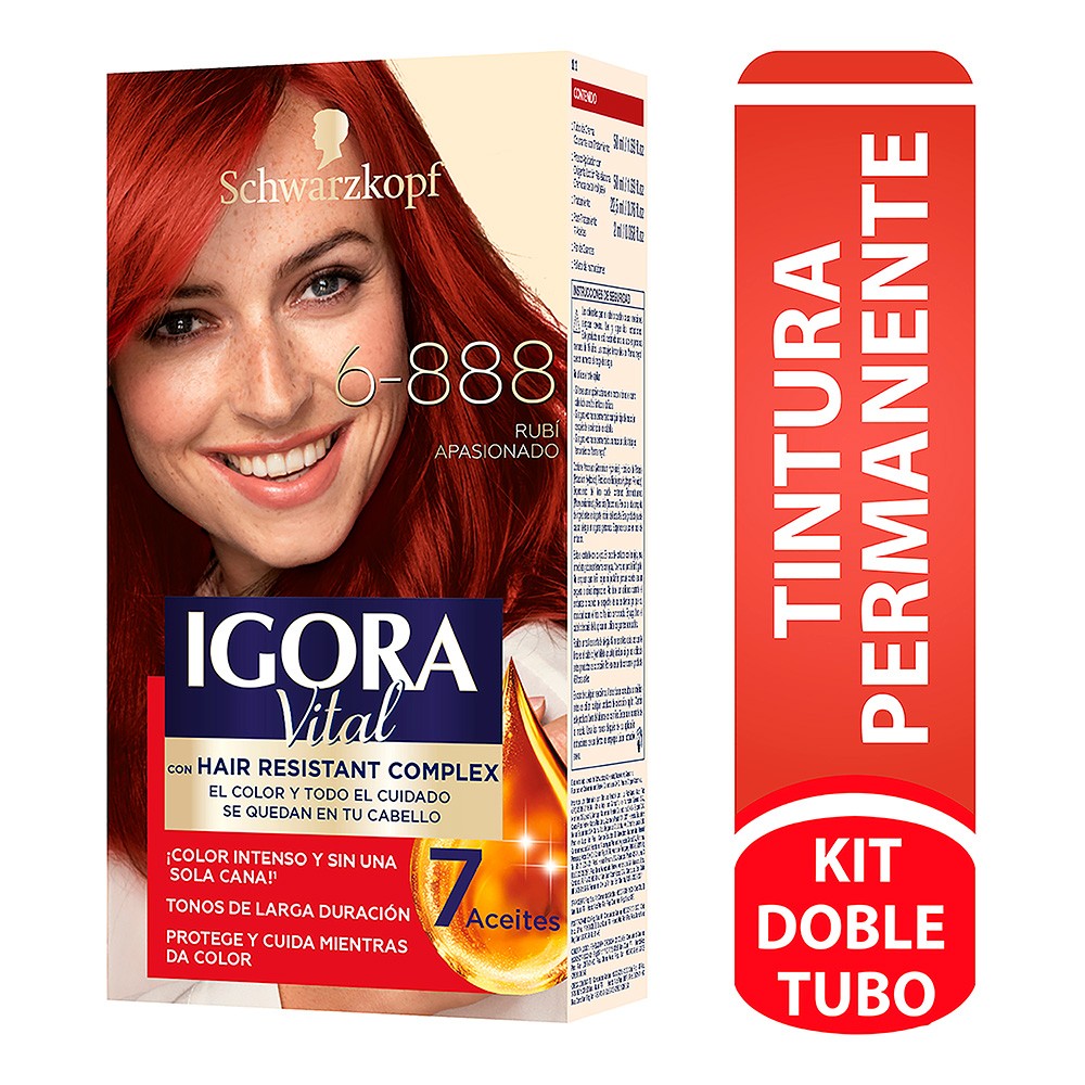 TINTE 6-888 RUBI APASIONADO IGORA VITAL