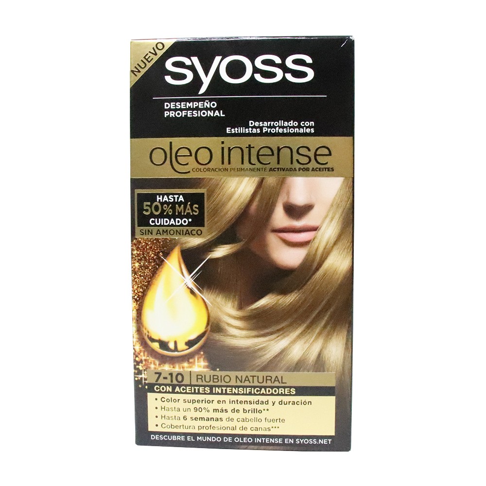 TINTE 7-10 RUBIO NATURAL SYOSSOLEO X50GR