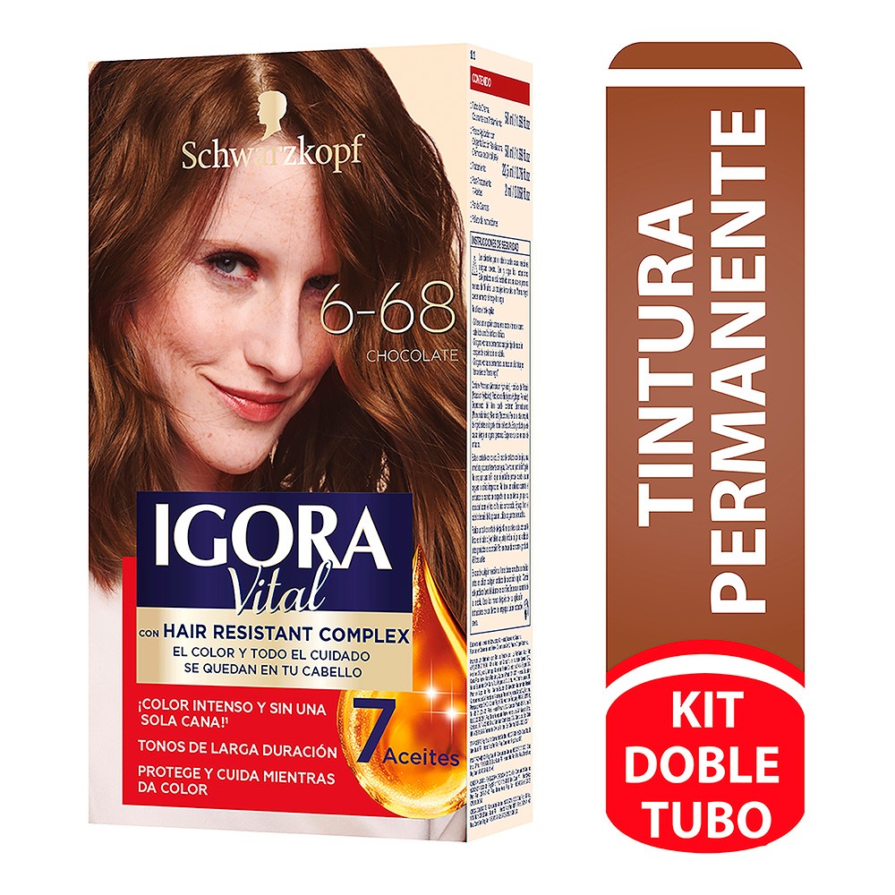 TINTE 6-68 CHOCOLATE IGORA VITAL DT