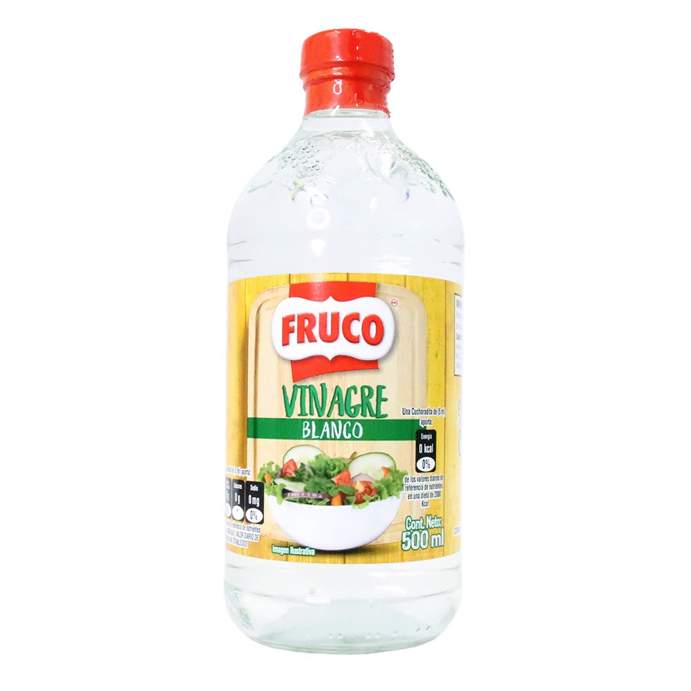 VINAGRE BLANCO FCO FRUCO  x 500ML
