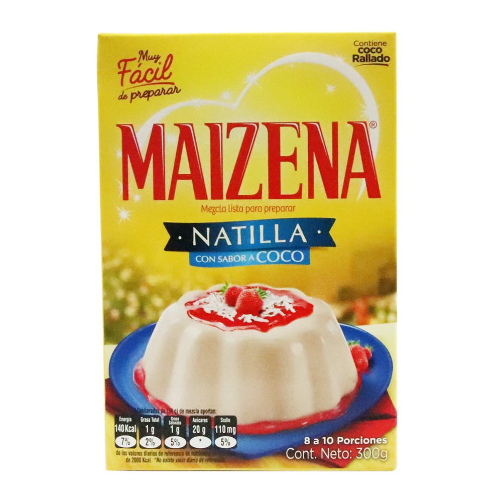 MEZCLA NATILLA COCO MAIZENA  x 300GR