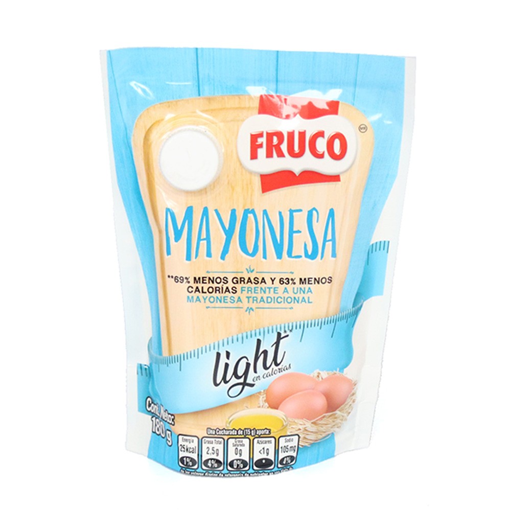 MAYONESA LIGHT DP x 180GR FRUCO