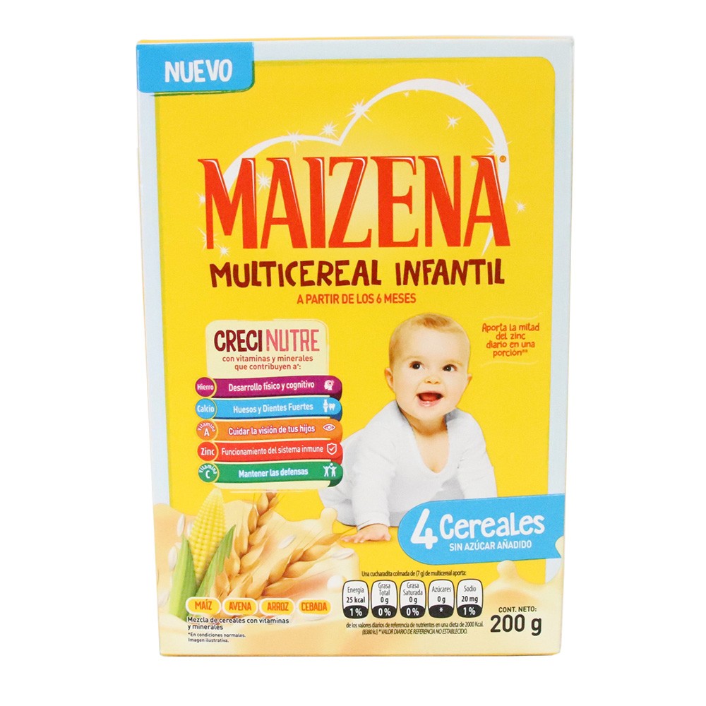 MAIZENA COLAD MULTICEREAL BEBES*200GR