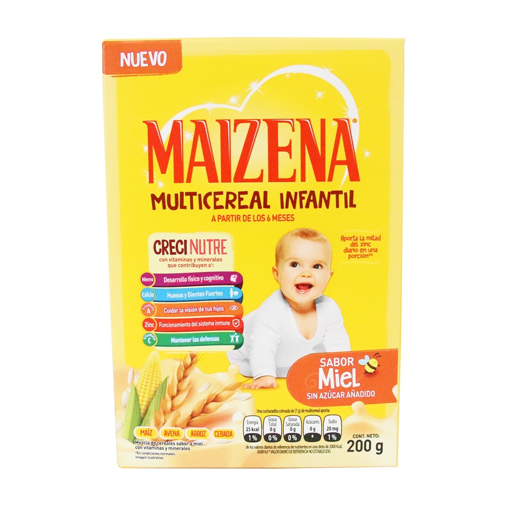 MAIZENA COLAD MULTICER BEBE MIEL*200GR
