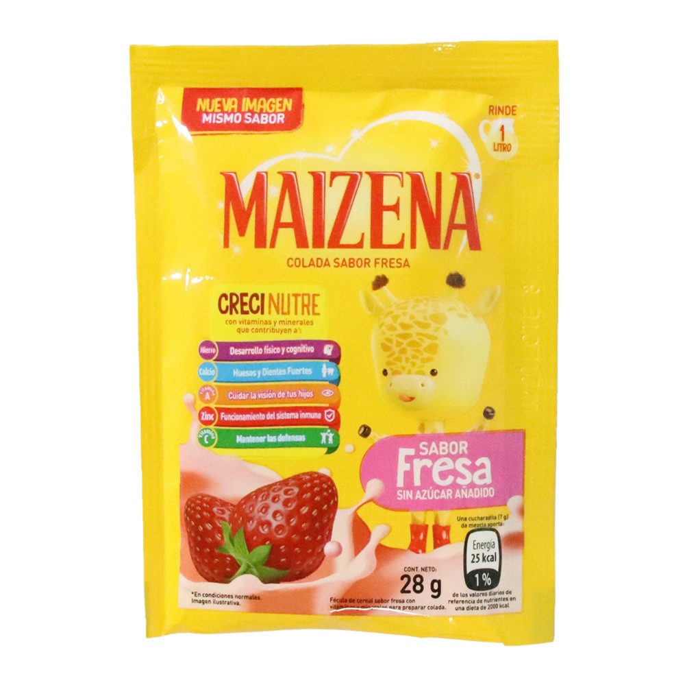MAIZENA COLADA FRESA*28GR