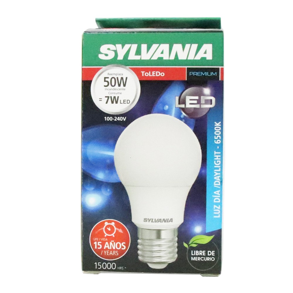 BOMBILLO TOLEDO A60 7W DL SYLVANIA