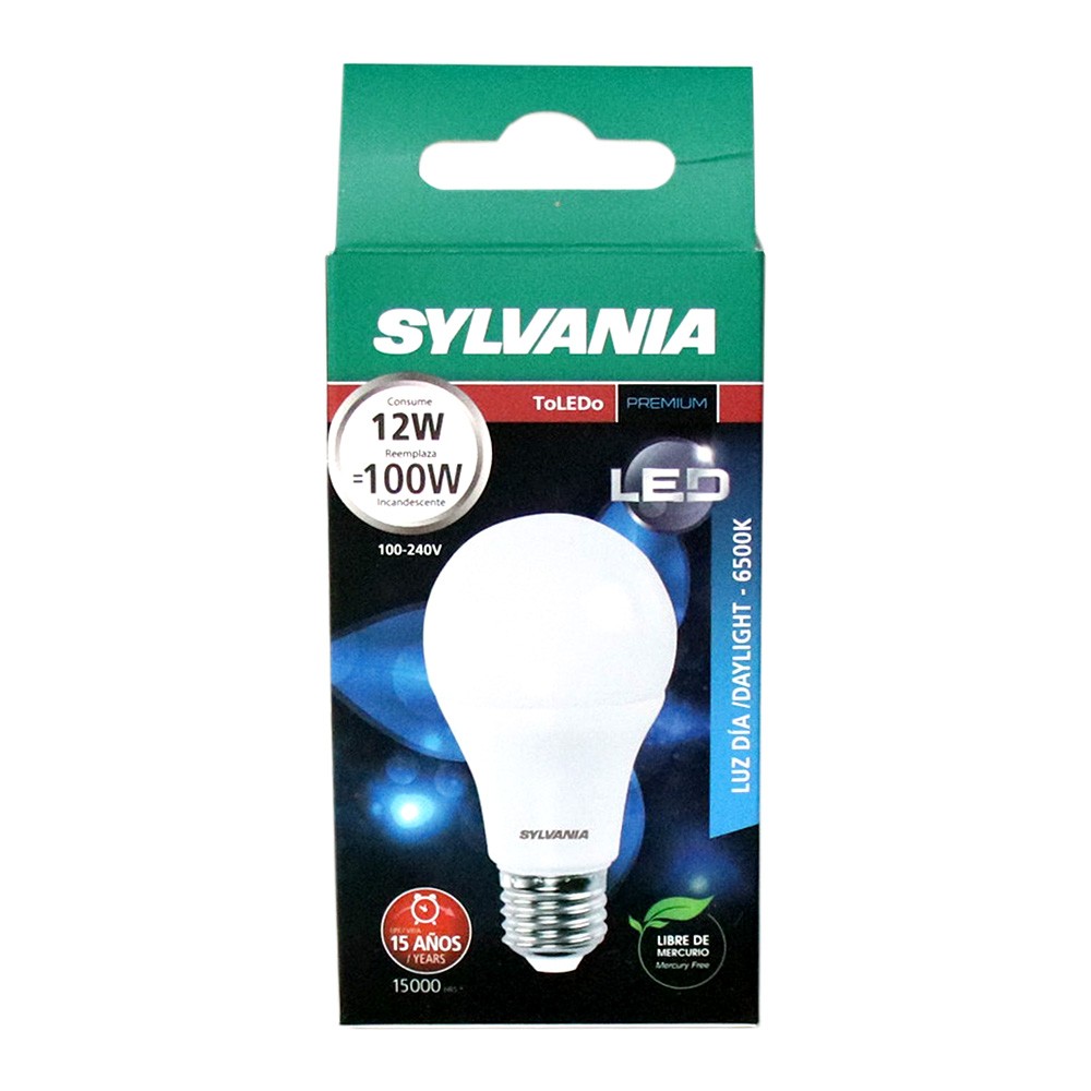 BOMBILLO TOP LUZ  x 12 W SYLVANIA