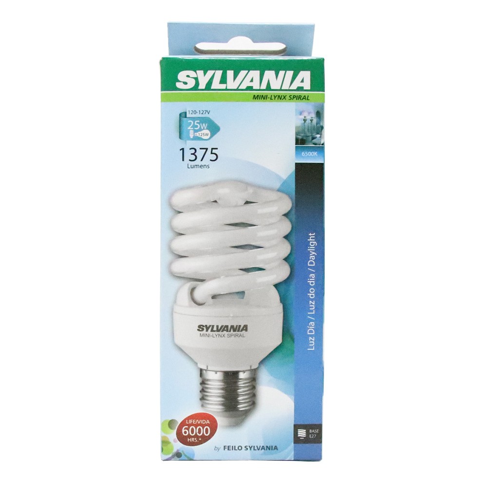 BOMBILLO FULL SPI 25W 120V 6.5K SYLVANIA