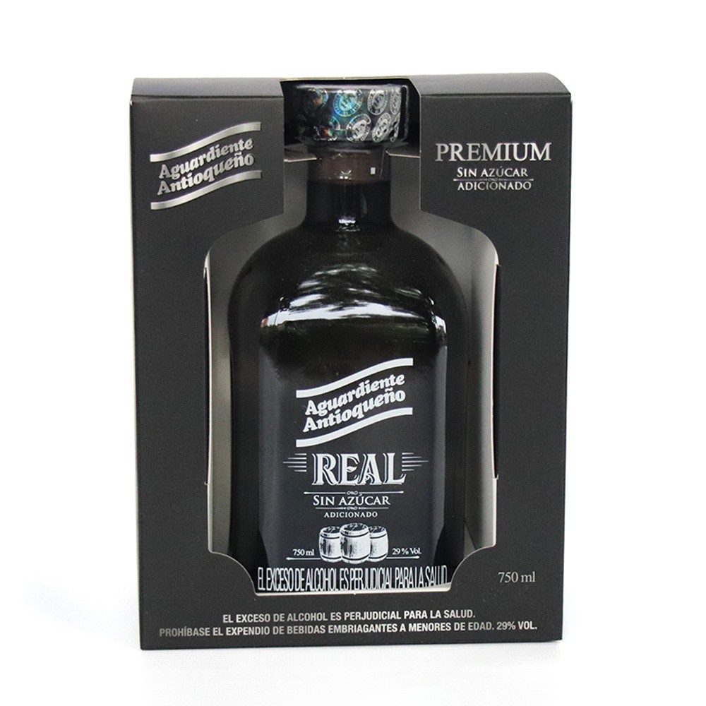 AGUARDIENTE REAL 1493 S/A BOT FLA *750ML