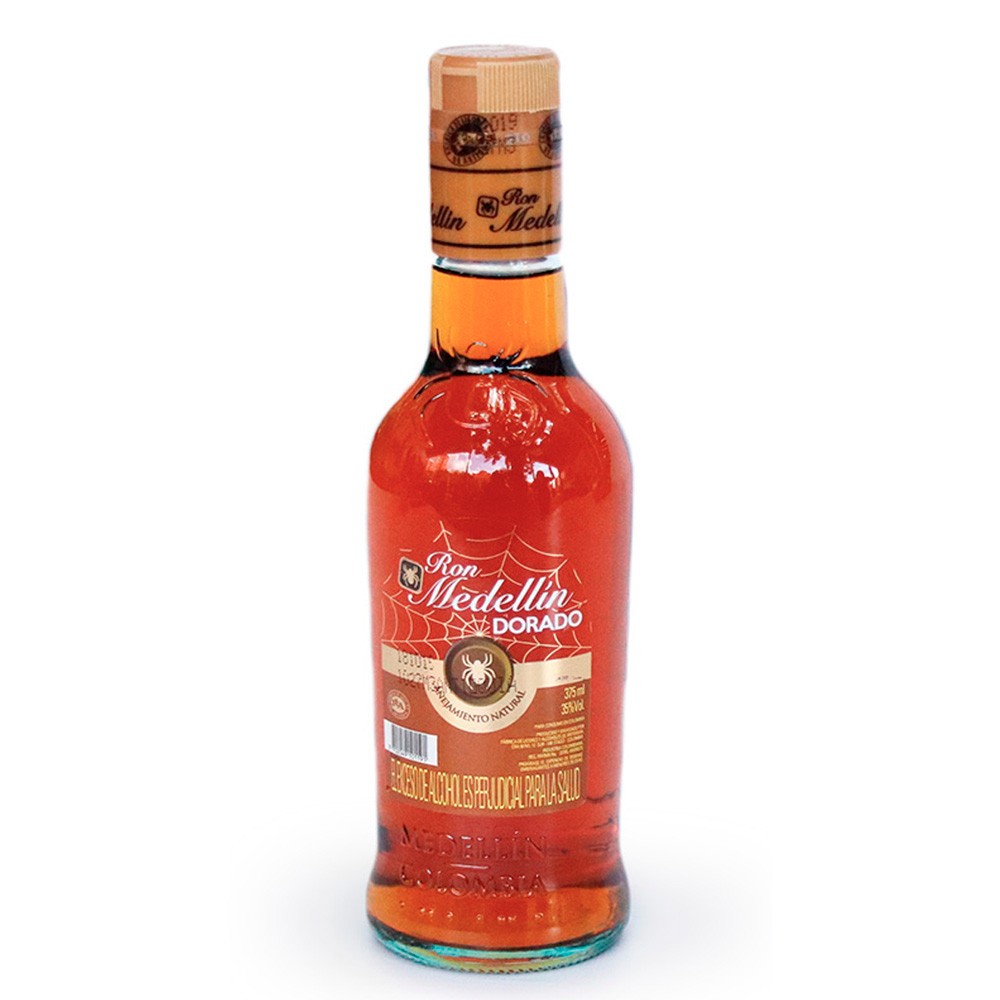 RON MEDELLIN DORADO  x 375 ML
