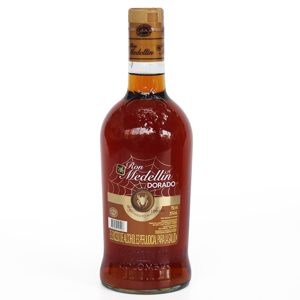 RON MEDELLIN DORADO BOTELLA  x 750ML