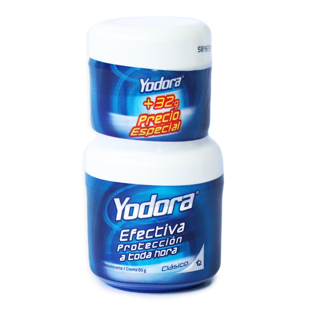 YODORA CLASICO  x 60GR+POTE  x 32GR