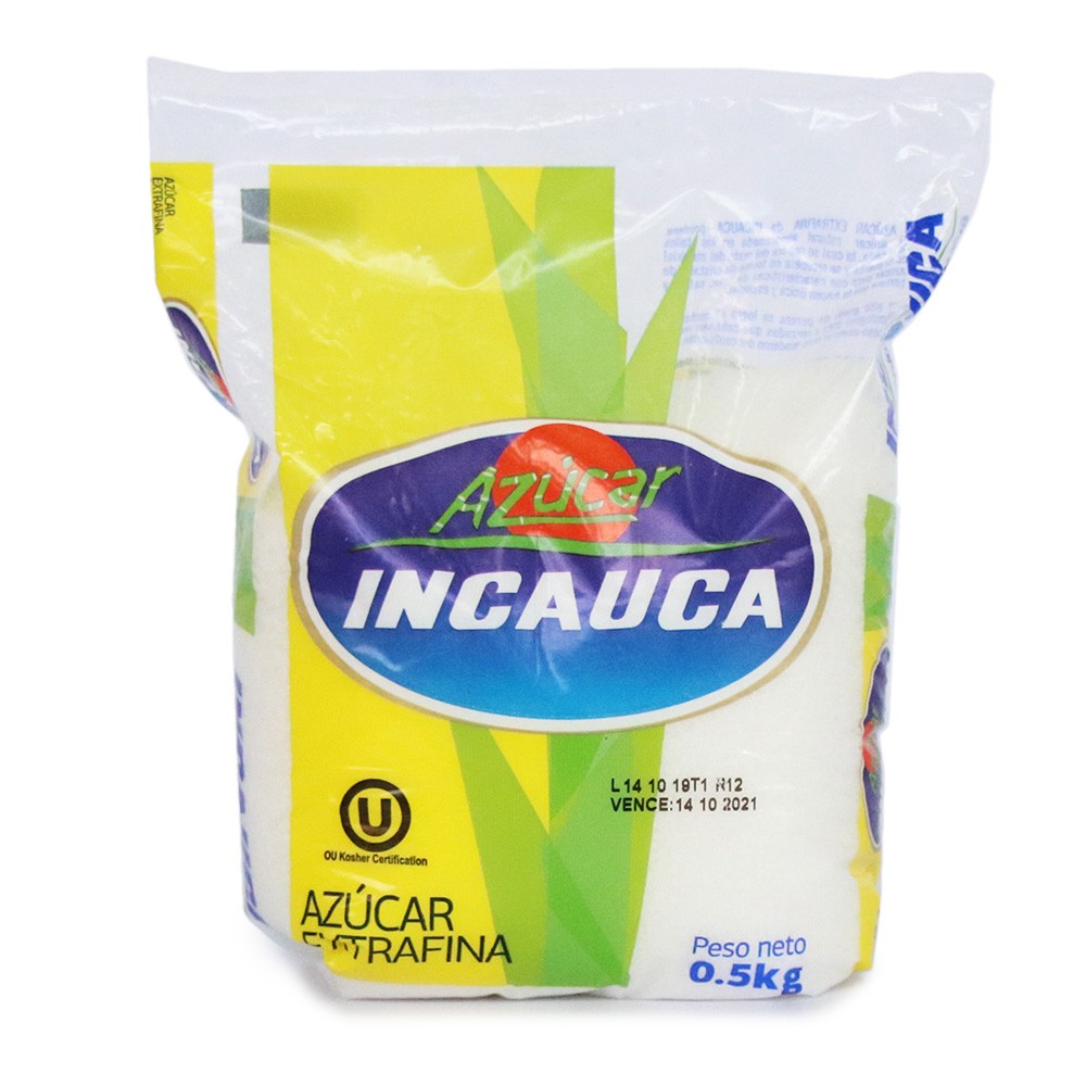 AZUCAR REFINADA INCAUCA  x 500GR