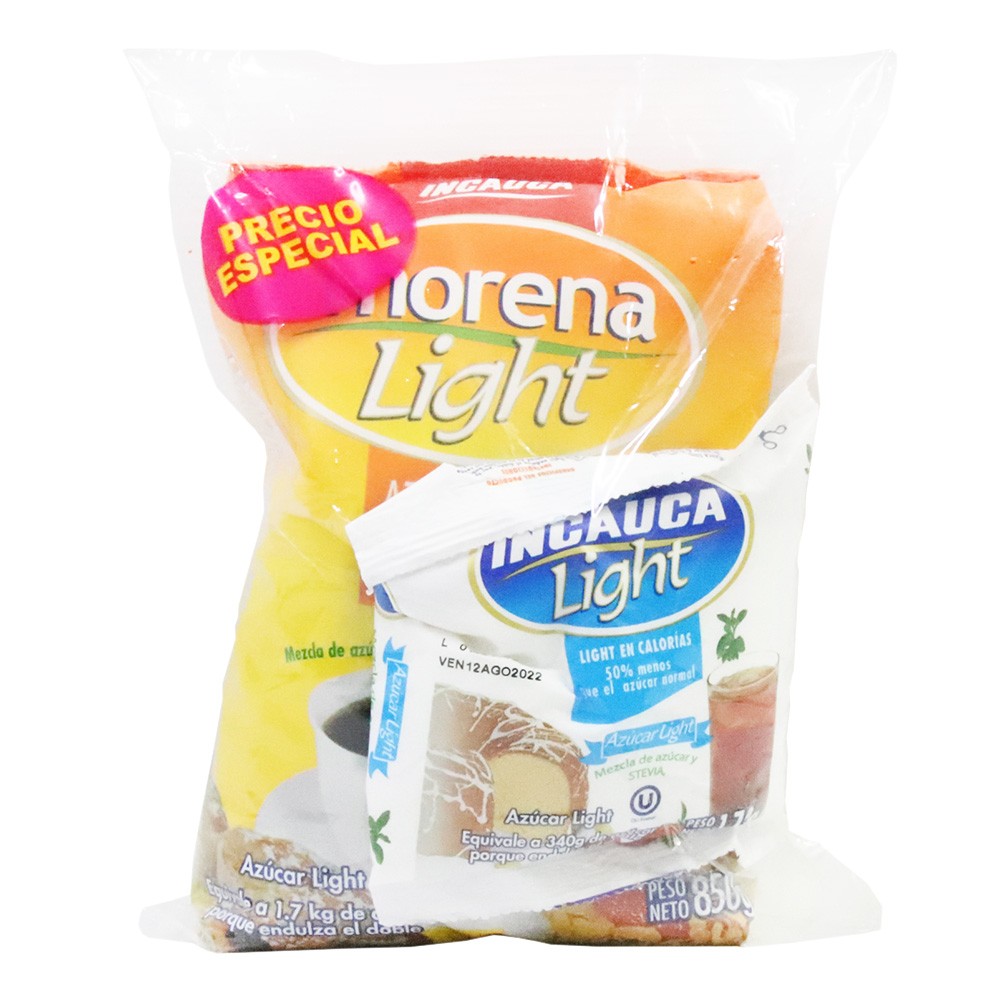 AZUCAR MORENA INCAUCA LIGHT*850GR+170 BL
