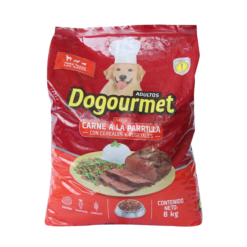 DOGOURMET CARNE PARRILLA ADULTO  x 8KL