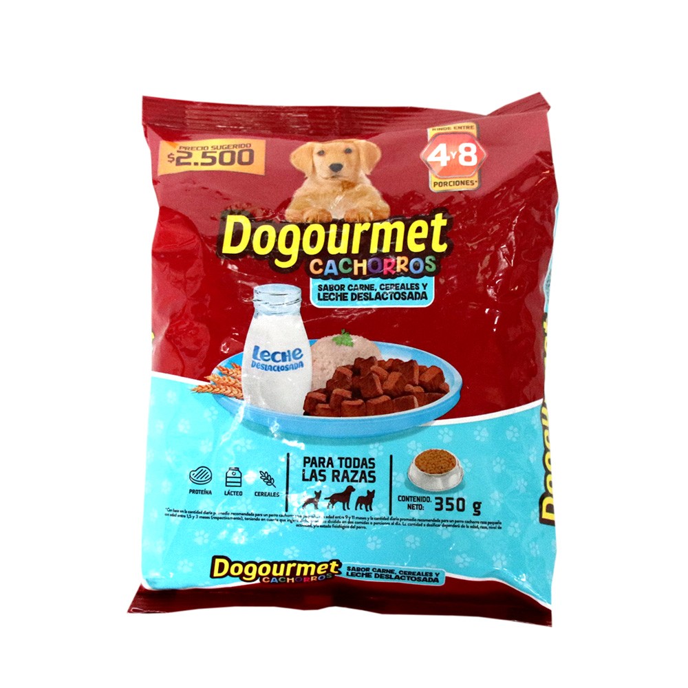DOGOURMET CACHORROS LECHE  x  350GR