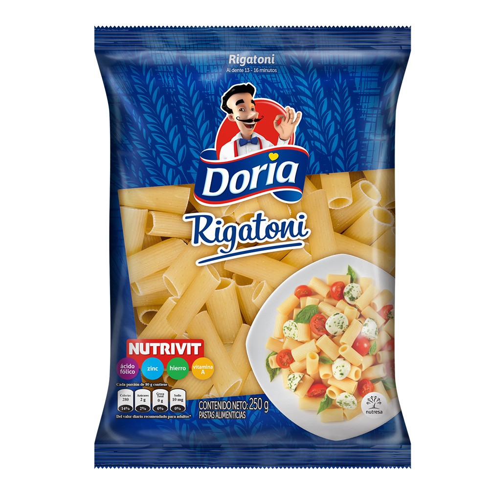 PASTA RIGATONI DORIA  x 250GR