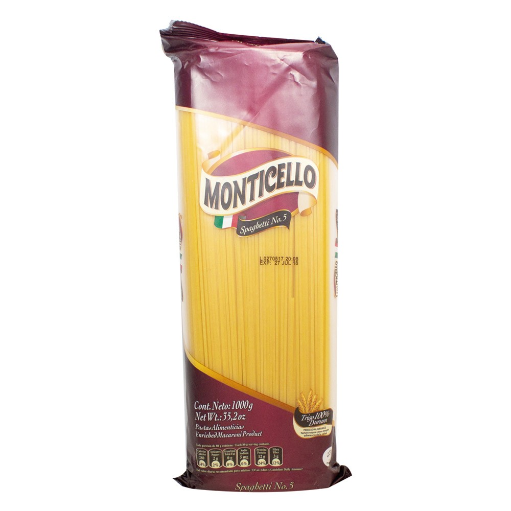 ESPAGUETTI MONTICELLO x 1000GR
