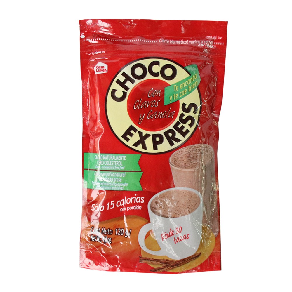 CHOCOEXPRESS CLAVOS Y CANELA  x 120GR