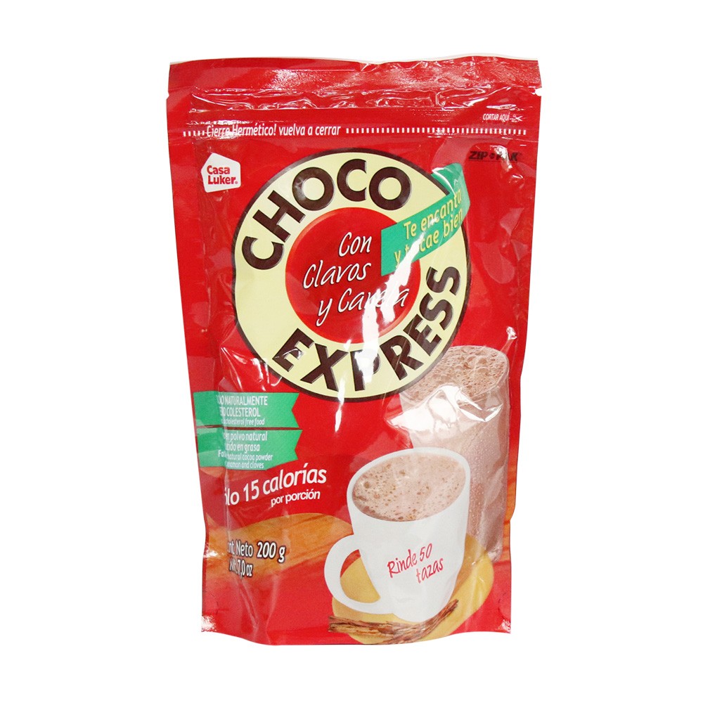CHOCOEXPRESS CLAVOS Y CANELA DP  x 200GR