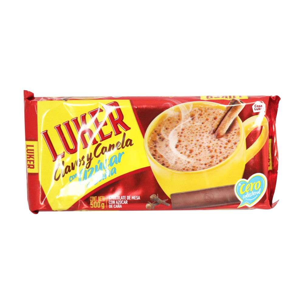 CHOCOLATE LUKER C Y C CON AZUCAR *500GR