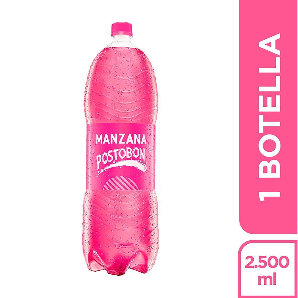 GASEOSA MANZANA POSTOBON  x 2.5LT