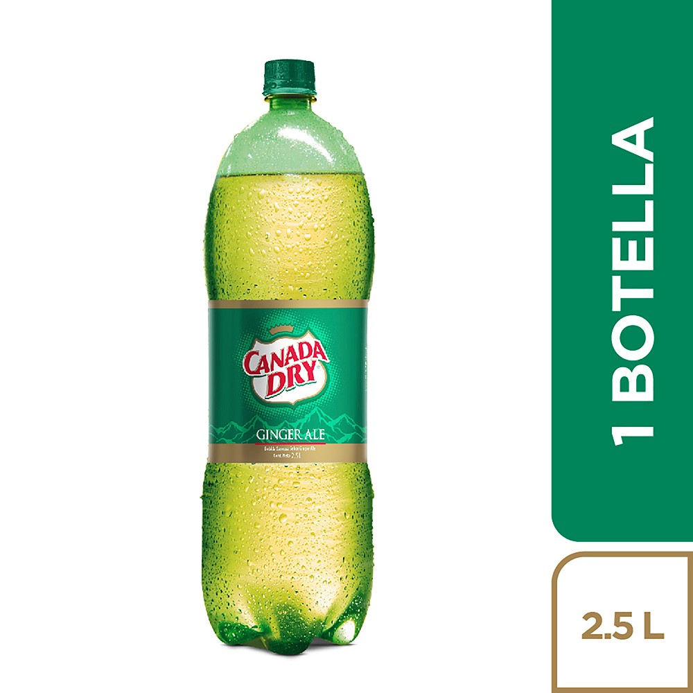 GINGER CANADA DRY  x 2.5LT