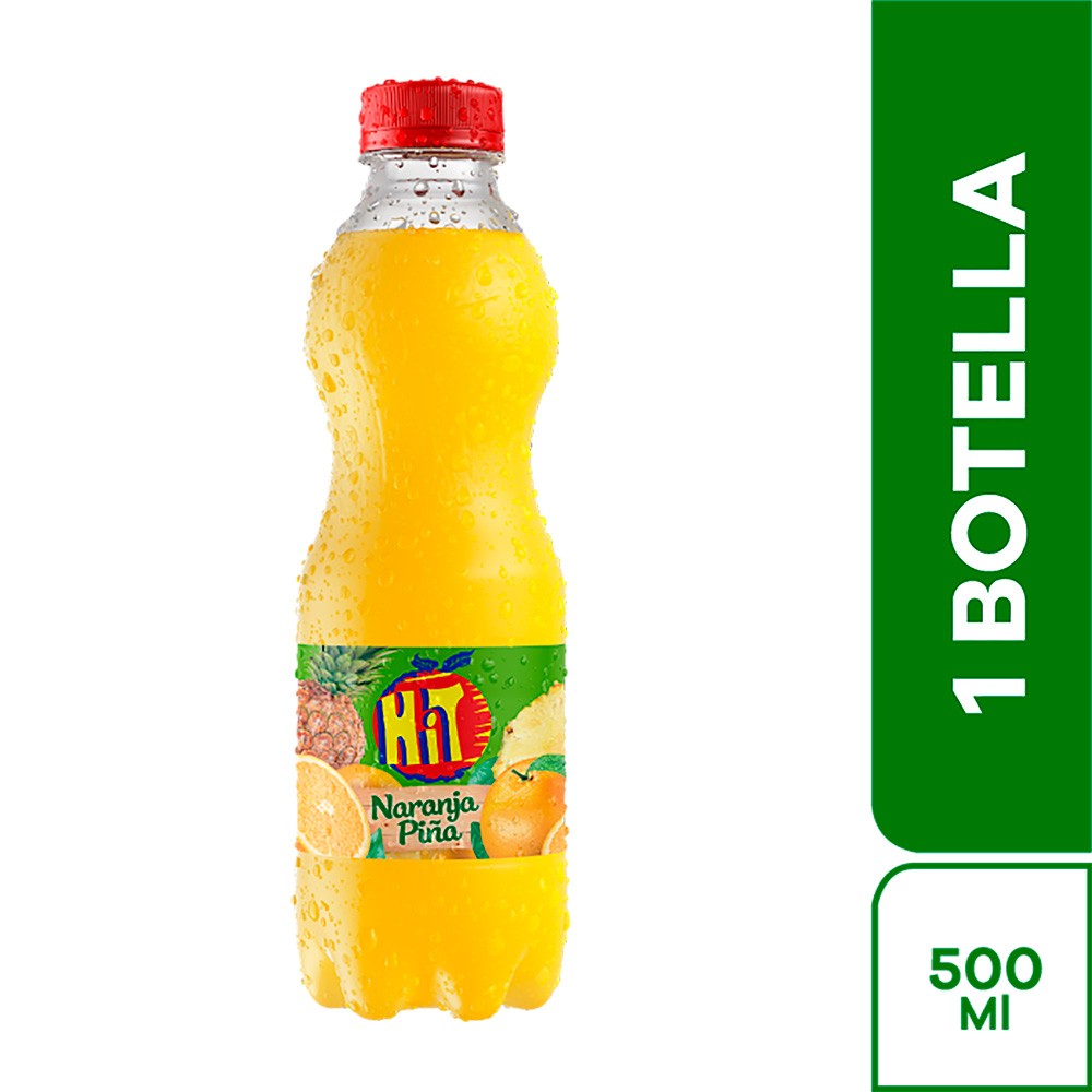 HIT NARANJA PET  x 500ML
