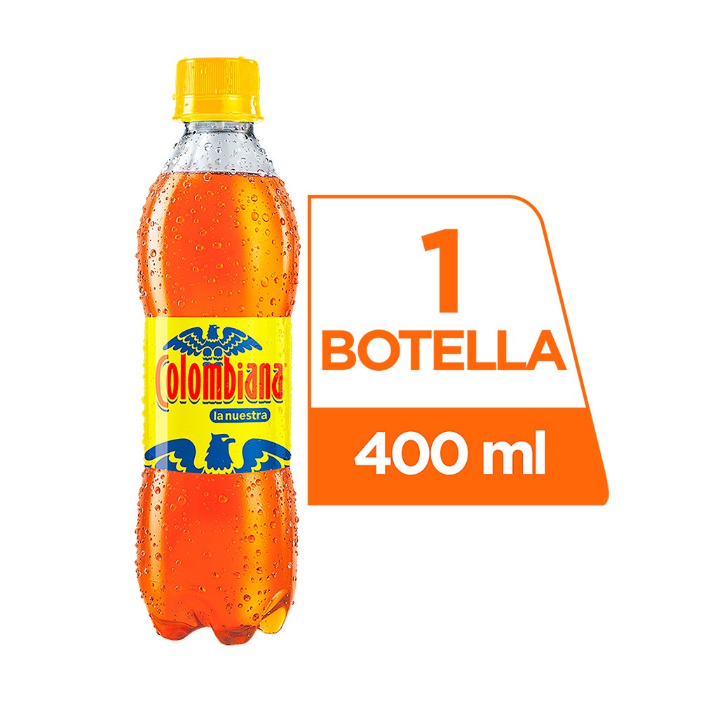COLOMBIANA POSTOBON PET x  400 ML