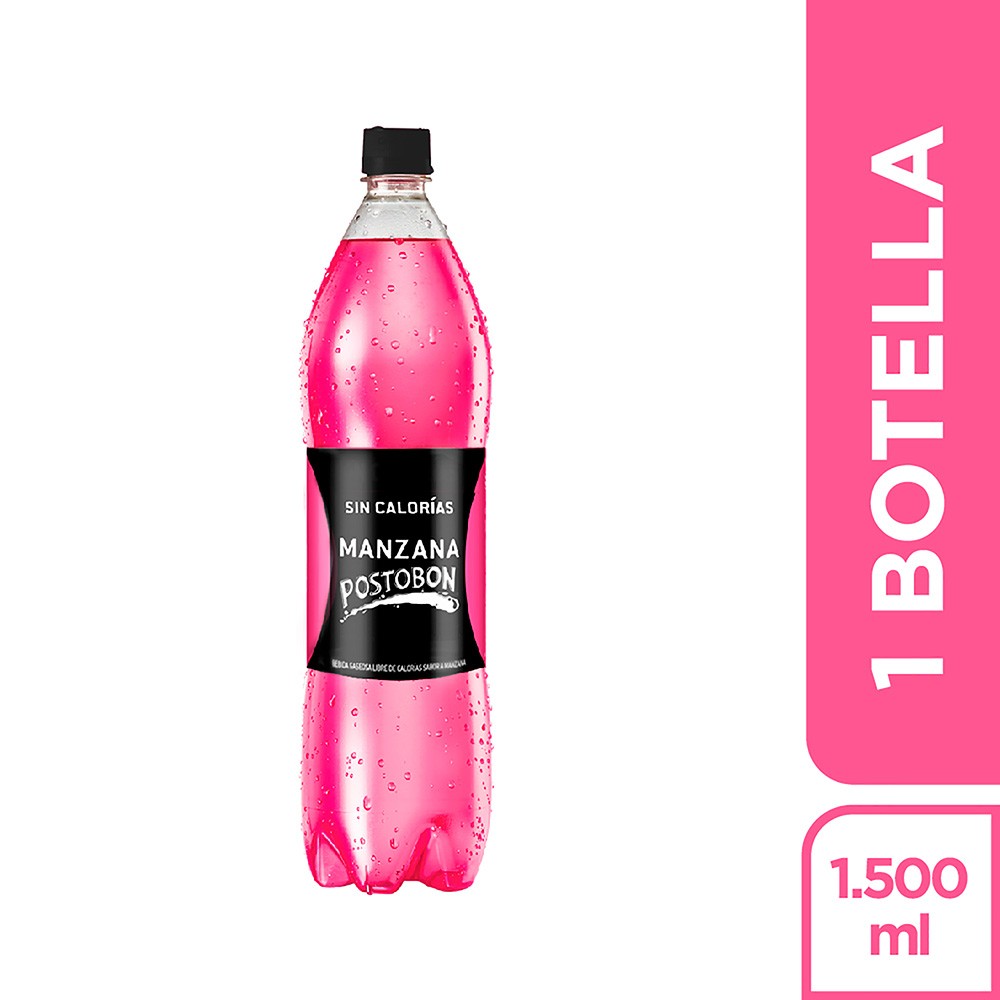 GASEOSA MANZANA CERO  x 1.5LT