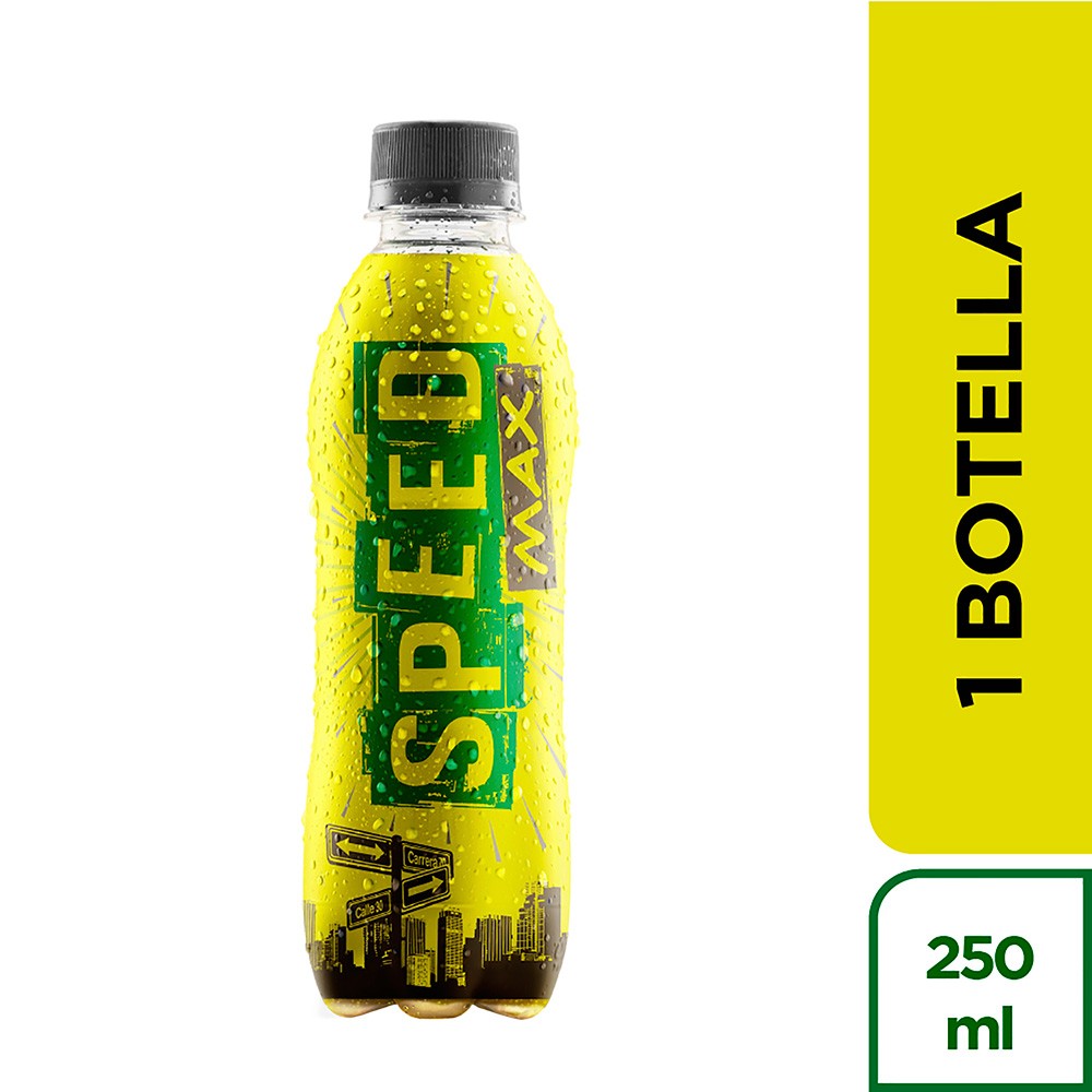 BEBIDA ENERGIZANTE SPEED MAX  x 250ML
