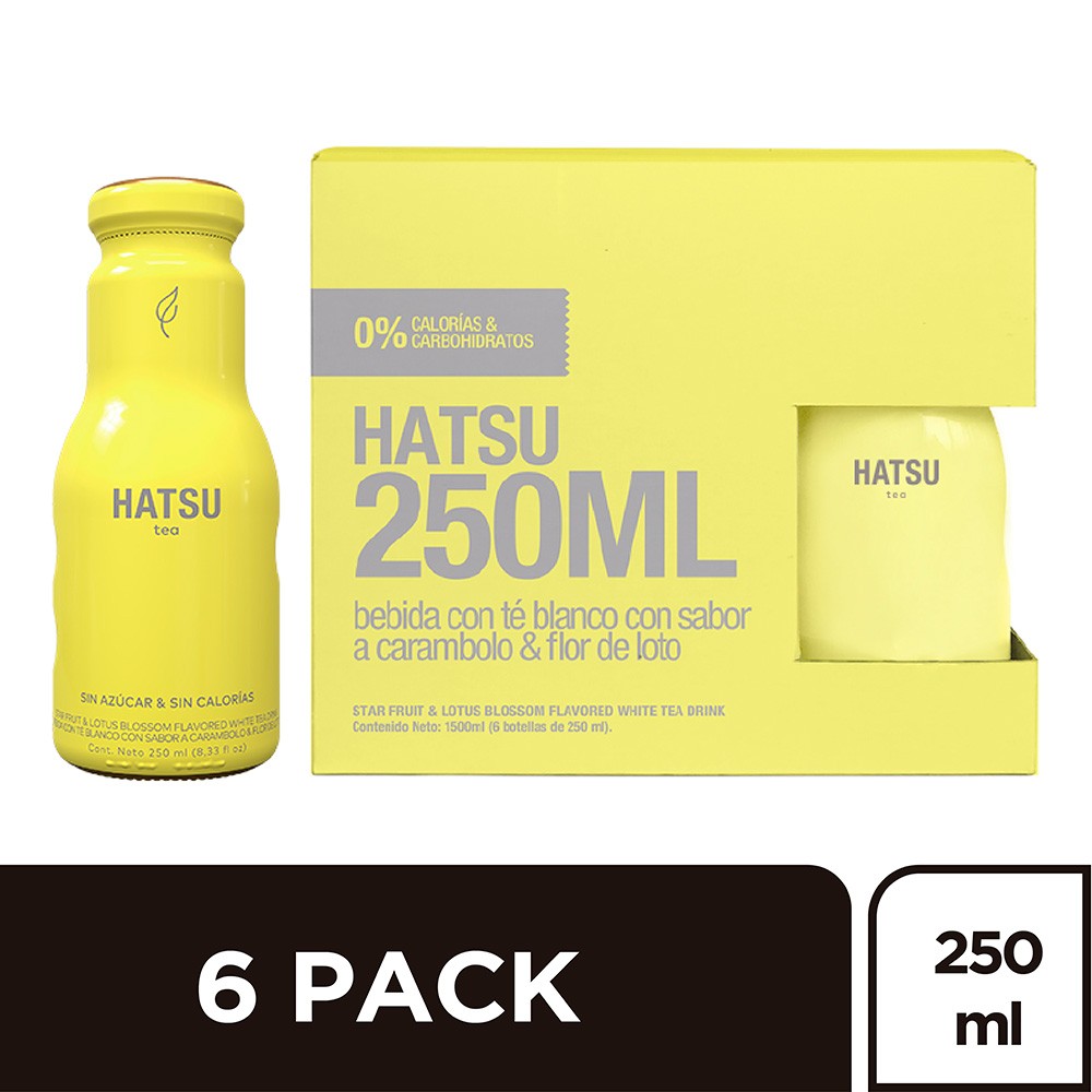 HATSU AMARILLO 6PACK x 250ML