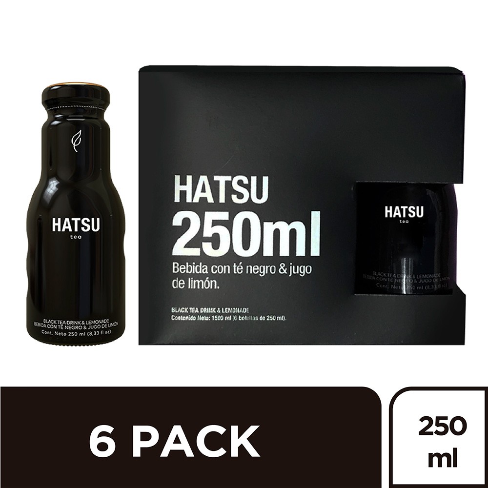 HATSU TE NEGRO 6PACK x 250ML