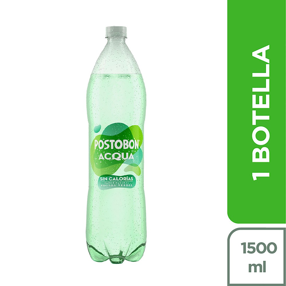 BEBIDA CON GAS FRUTOS VERDE ACQUA*1500ML