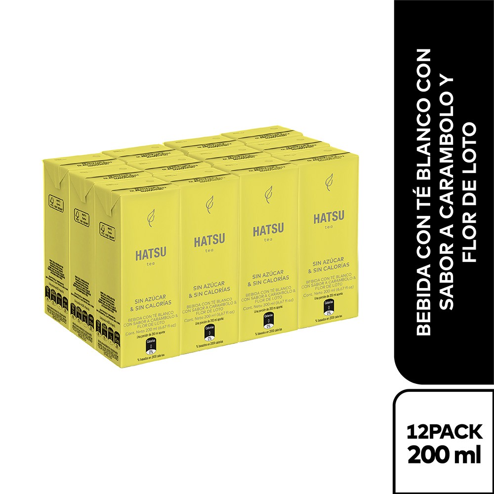BEBIDA AMARILLO TETRA HATSU*12UND