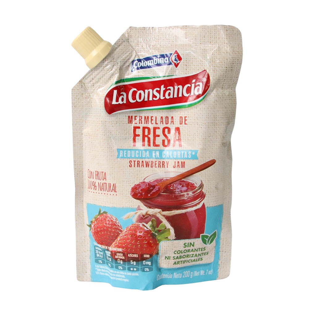 MERMELADA FRESA LIGHT LA CONSTANCIA*200G