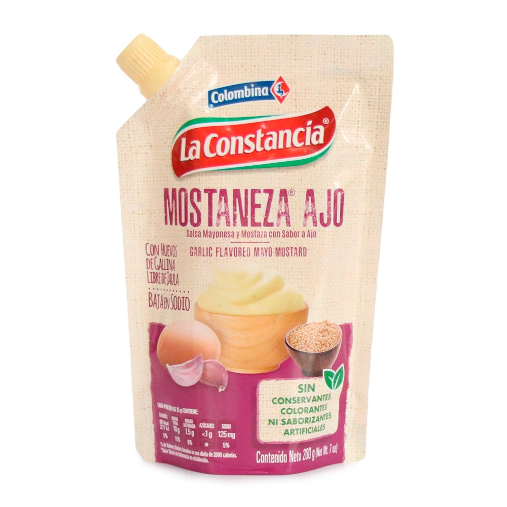 MOSTANEZA AJO DP CONSTANCIA x 200GR