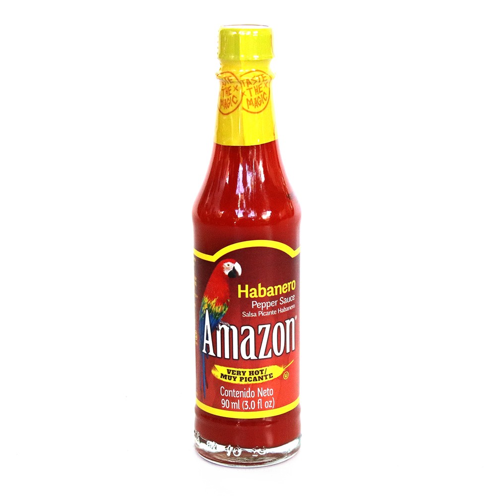 SALSA HABANERO  FCO AMAZON  x 72 OZ