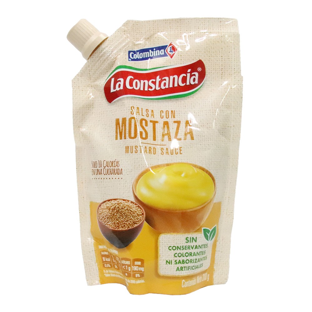 SALSA CON MOSTAZA DP CONSTANCIA x 200GR