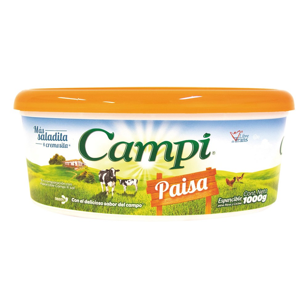 ESPARCIBLE CAMPI PAISA  x 1000GR