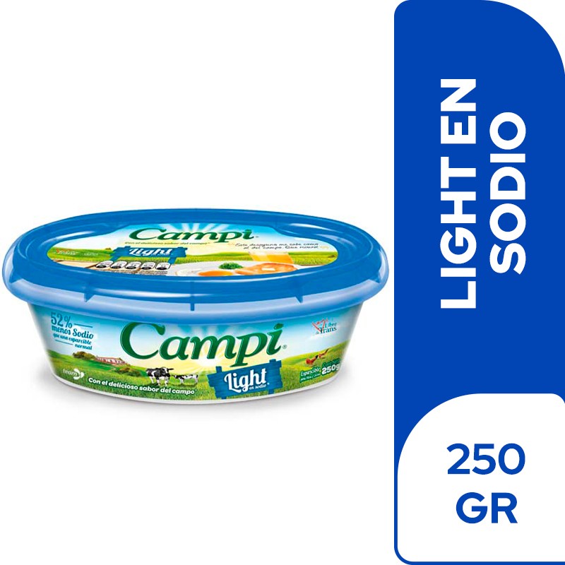 ESPARCIBLE CAMPI LIGHT  x 250 GR