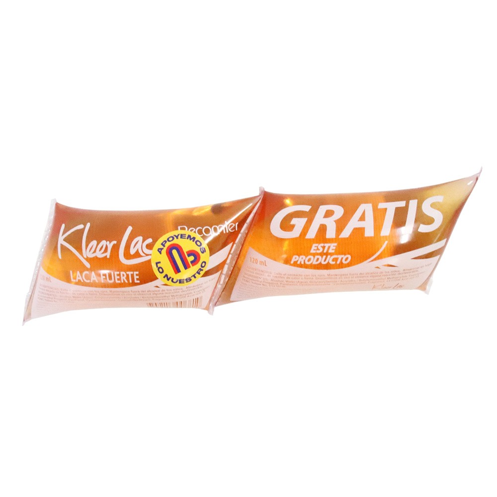 KLEER LAC COJIN ROJO 2X1U x 120ML
