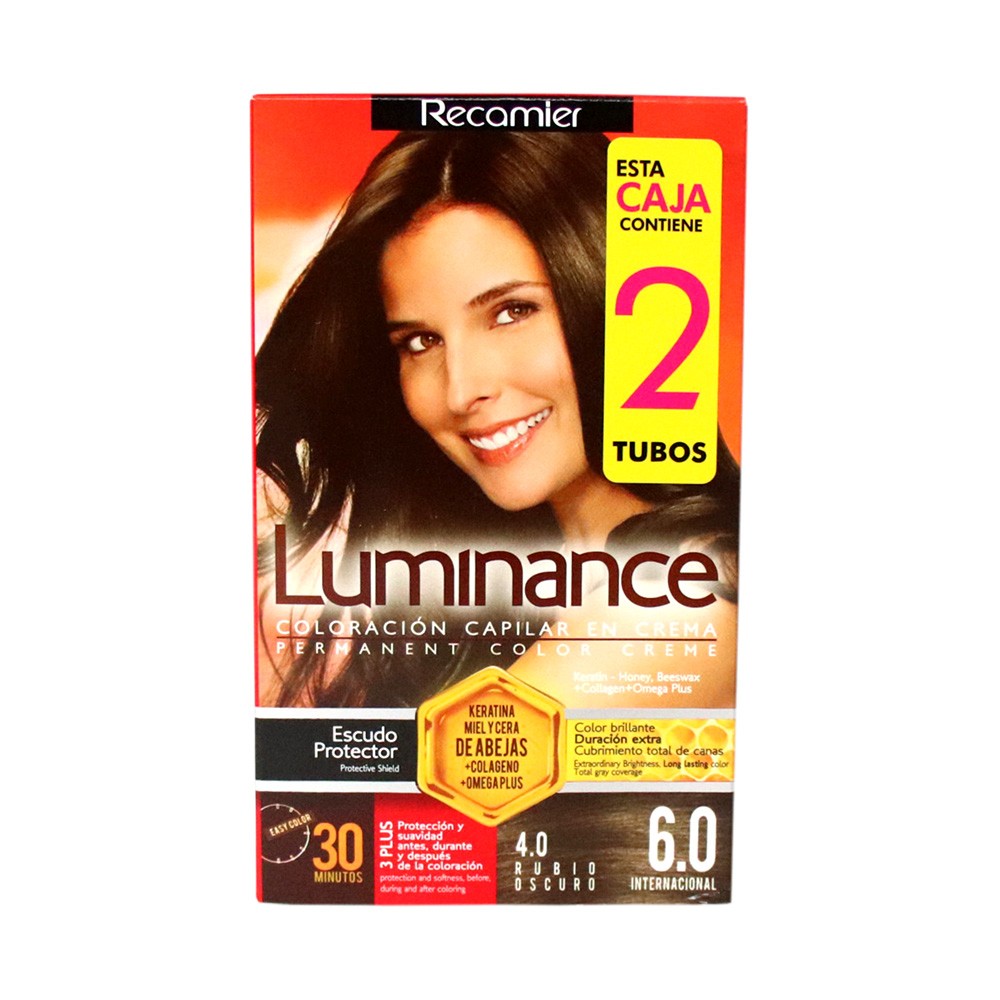 LUMINANCE KIT+DOBLE TUBO #4  x 60 GR
