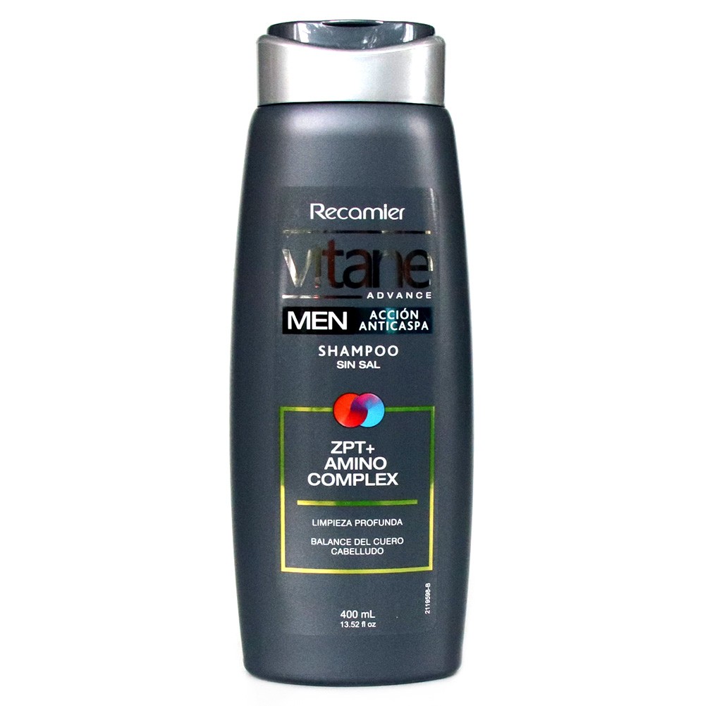 SHAMPOO VITANE MEN ANTICASPA  x 400 ML