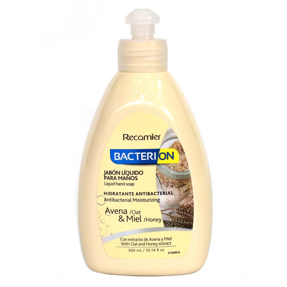 JABON LIQ AVENA/MIEL BACTERION VAL*300ML