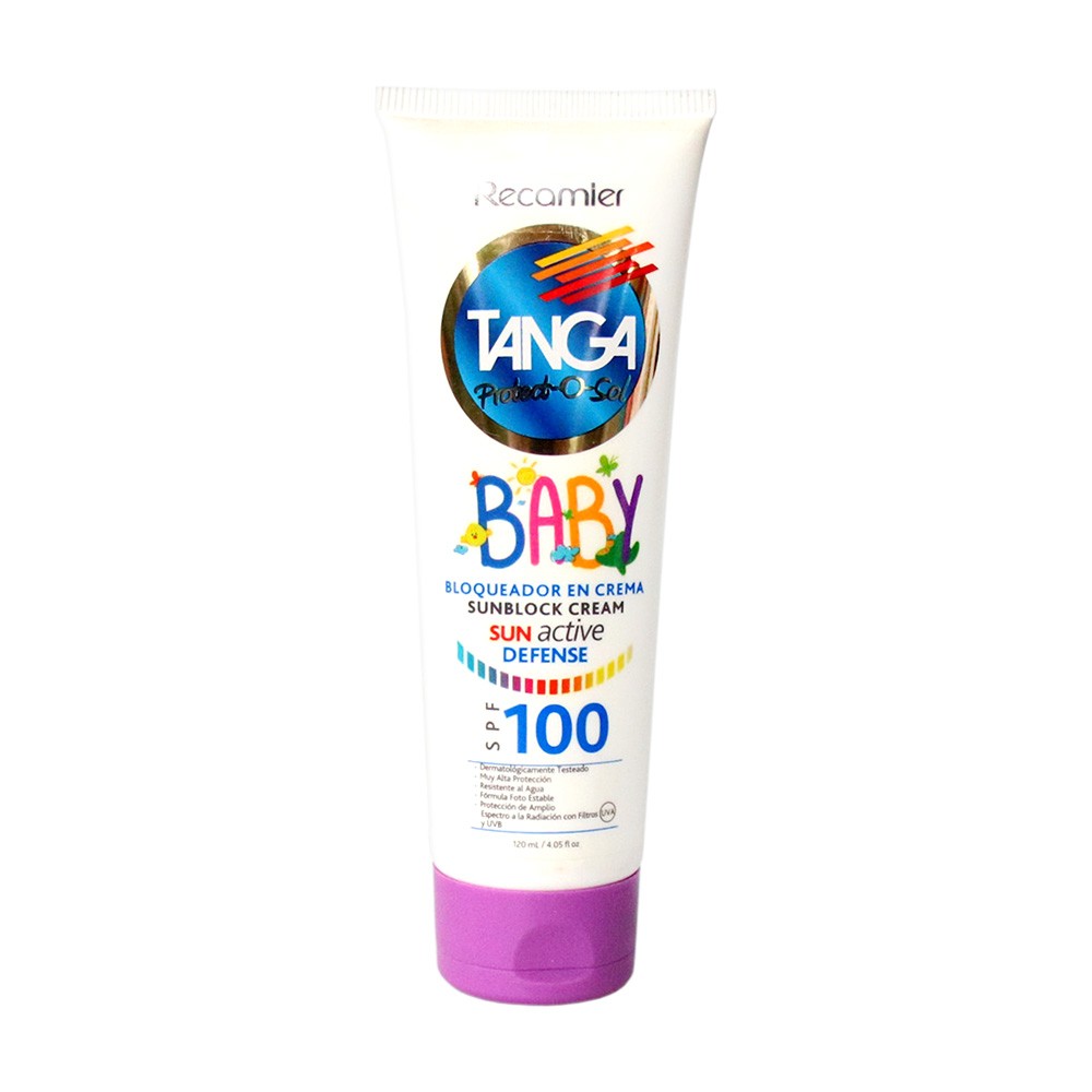 BLOQUEDADOR SPF 100  BABY TANGA *120 ML