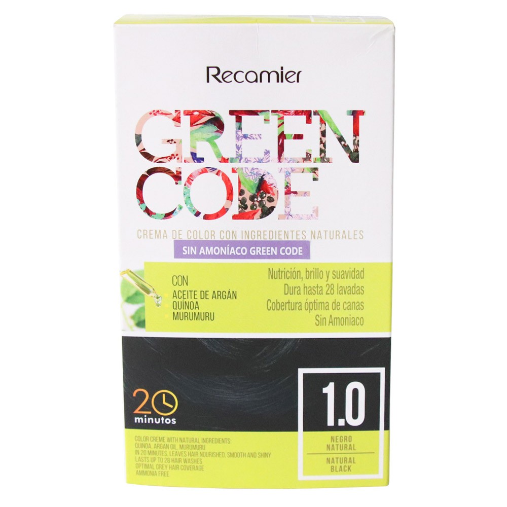 GREEN CODE KIT Nº1 NEGRO NATURAL x 50GR